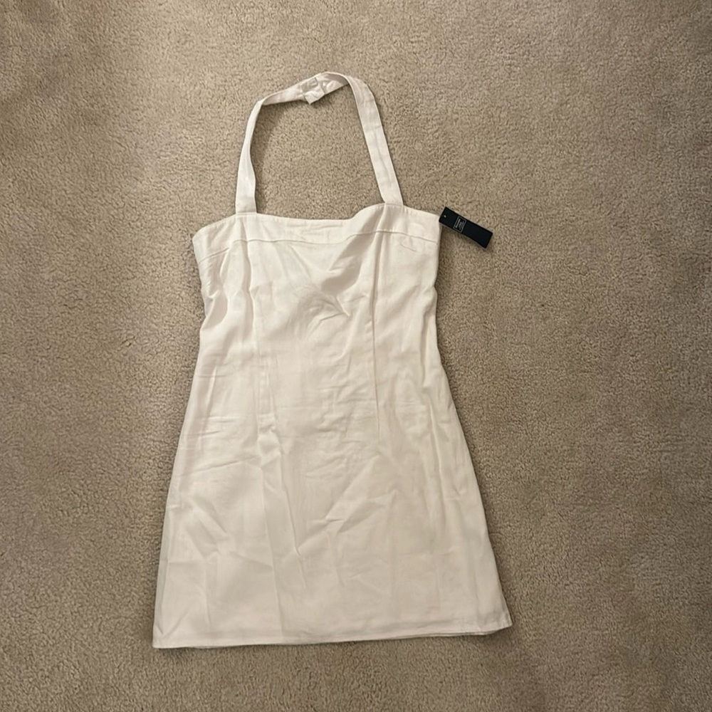 Linen Mini Dress